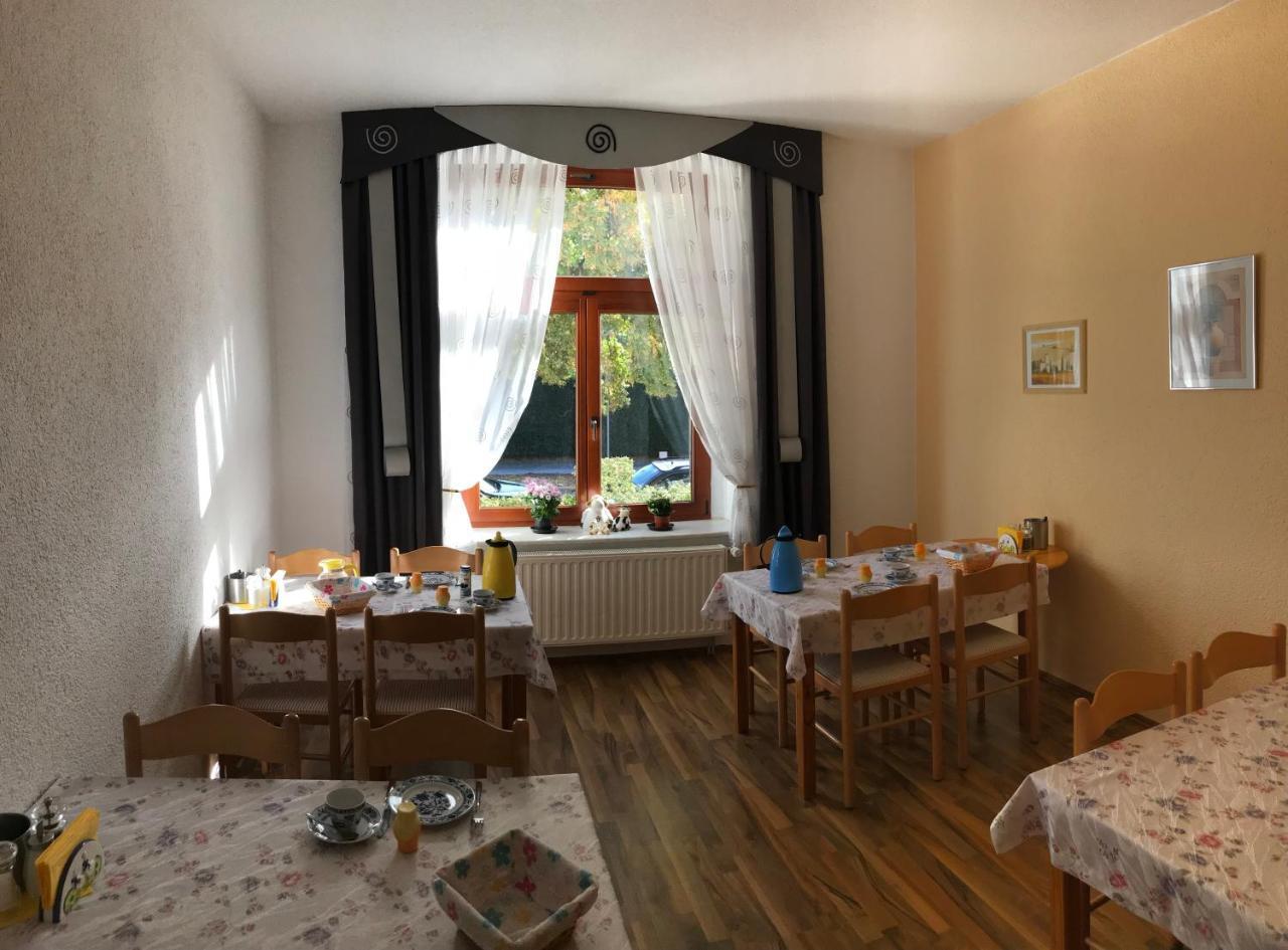 Pension Holzhausen Hotell Quedlinburg Exteriör bild